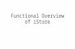 Functional i store overview knoworacle