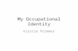 Kirstie Primmers occupational Identity slides