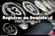 Registrar un Dominio .cl