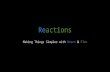 Reactions: Making Things Simpler with React and Flux