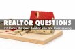 Top questions to ask a real estate agent when interviewing