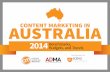 Content Marketing in Australia: 2014 Benchmarks, Budgets & Trends