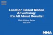Location Based Mobile Advertising: It’s All About Results!