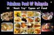 Fabulous Food Of Malaysia