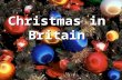 Christmas in britain презентация