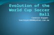 Evolution of the world cup soccer ball