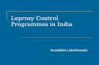8.Leprosy Control Programmes In India