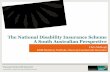 The National Disability Insurance Scheme A South Australian Perspective - Chris McHugh