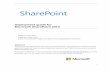 Deployment guide for Microsoft SharePoint 2013
