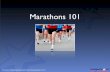 Marathon 101 - Basics of the Olympic Sport