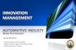 Innovation management   automotive industry