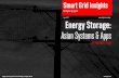 [Smart Grid Market Research] Energy Storage: Asian Systems & Apps- Zpryme Smart Grid Insights