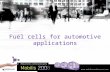 Mobilis 2008 - TR3 : Fuel cells for automotive applications