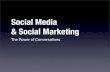 Social Media+Social Marketing