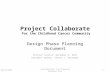 Proj collaborate   design phase planning doc