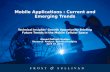 Mobile Applications: Current and Emerging Trends