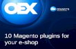 10 Magento plugins for your e-shop