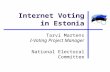 Estonian E-Voting