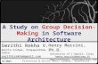 Group Decision Making in Software Architecture