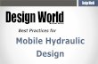 Best Practices for Mobile Hydraulic Design