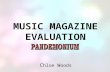 Music Magazine  Evaluation