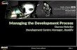 Managing The Development Process