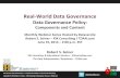 Real-World Data Governance: Data Governance Policy - Components and Content