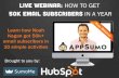 How to Get 50k Email Subscribers in a Year