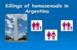 Gay Murders in Argentina