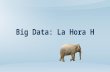 Introducción a Big Data. HDInsight - Webcast Technet SolidQ