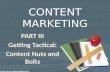 Content Nuts and Bolts
