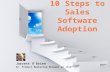 Jive Software's 10 Steps to Sales Software Adoption