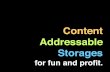 HBaseCon 2012 | Content Addressable Storages for Fun and Profit - Berk Demir, StumbleUpon