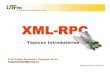 XML-RPC: Tópicos Introdutórios