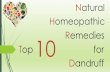 Top 10 Natural Homeopathic Remedies for Dandruff