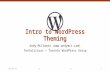 Intro to WordPress Theming