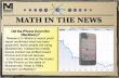Math in the News: Issue 52