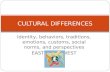 Cultural differences speech