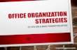 25 Office Organizing Strategies