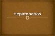 hepatopatias e Infecciones bacterianas
