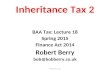 AC3004 - Lecture 18 Inheritance Tax 2