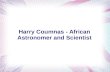 Harry Coumnas - African Astronomer and Scientist