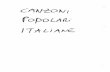 Canzoni Popolari Italiane PDF