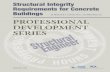 Strucutural Integrity Requirements for RCC Structures