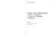 Gramsci Notas Sobre Maquiavelo Politica y Estado Moderno