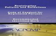 SACMCMP Registration Policy and Guidelines