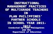 Instructional Management Practices of Multigrade Teachers In