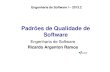 Padroes Qualidade Software