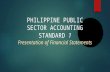 Philippine Public Sector Accounting Standard 1