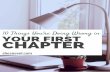 10 Things You're Doing Wrong in Your First Chapter